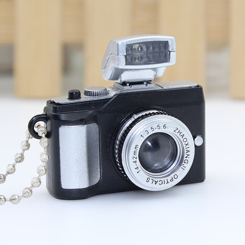 Camera, keychain, necklace, pendant, makes sounds, creative gift 2
