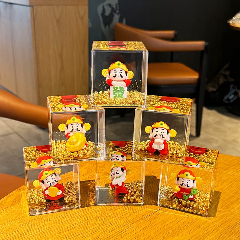 Cartoon doll for office, table decorations, jewelry, new collection 4