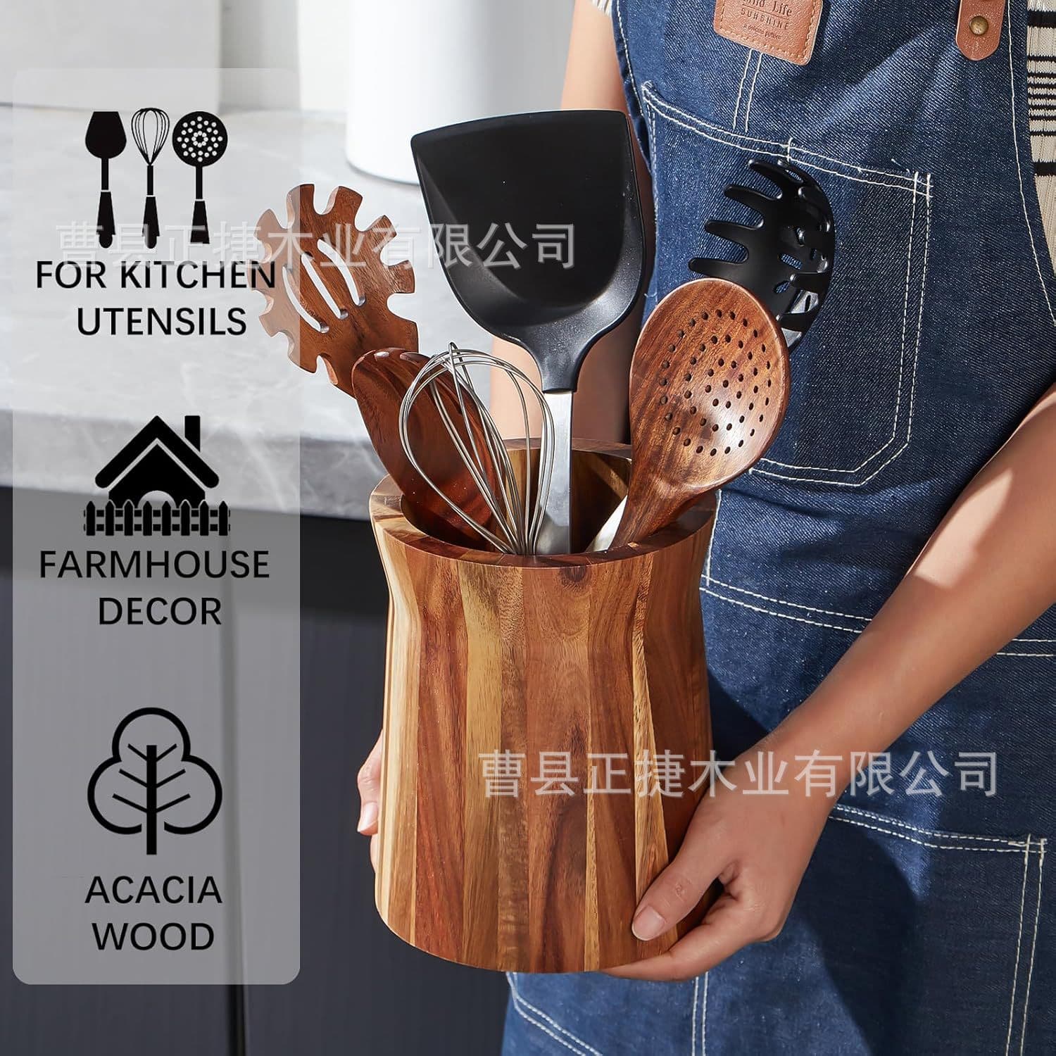 (Cross-border trading), wooden tableware, storage box for home use, kitchenware, storage system 2