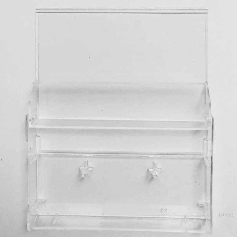 New standard thigh-end non-fixed foot tape box High transparent thickened hard box spot No-card corner tape box 7