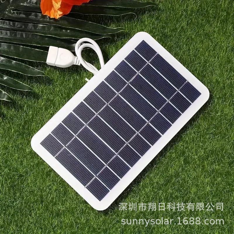 (Cross-border trading), waterproof charger solar-powered, 5v, 2W, 6v 4