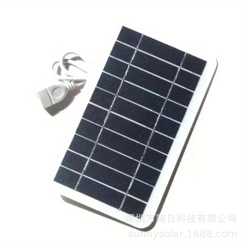 (Cross-border trading), waterproof charger solar-powered, 5v, 2W, 6v 1