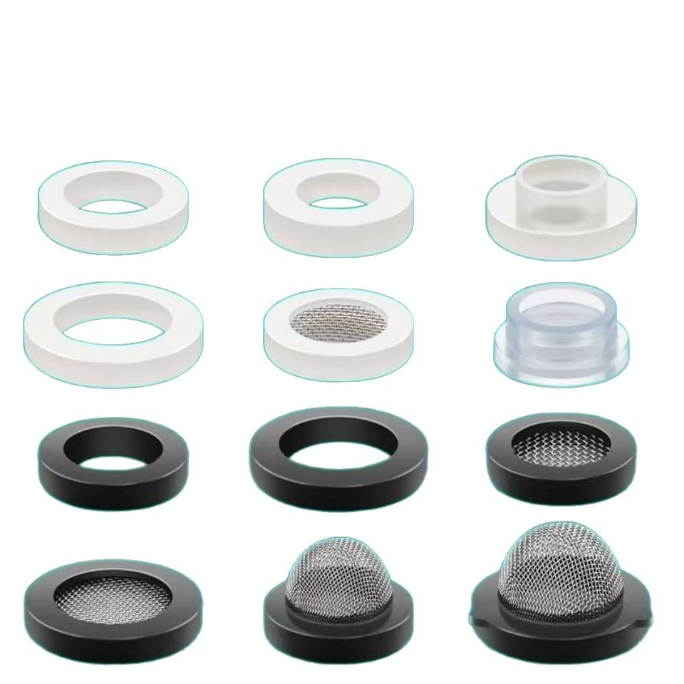 4 minutes 6 minutes 1 inch rubber mat shower faucet gasket silicone thermoplastic sealing ring shower flat pad filter gasket 5