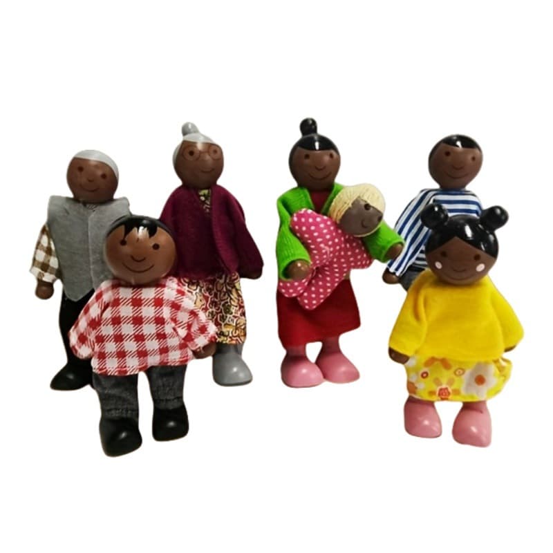 (Cross-border trading), realistic family brown cute doll 2