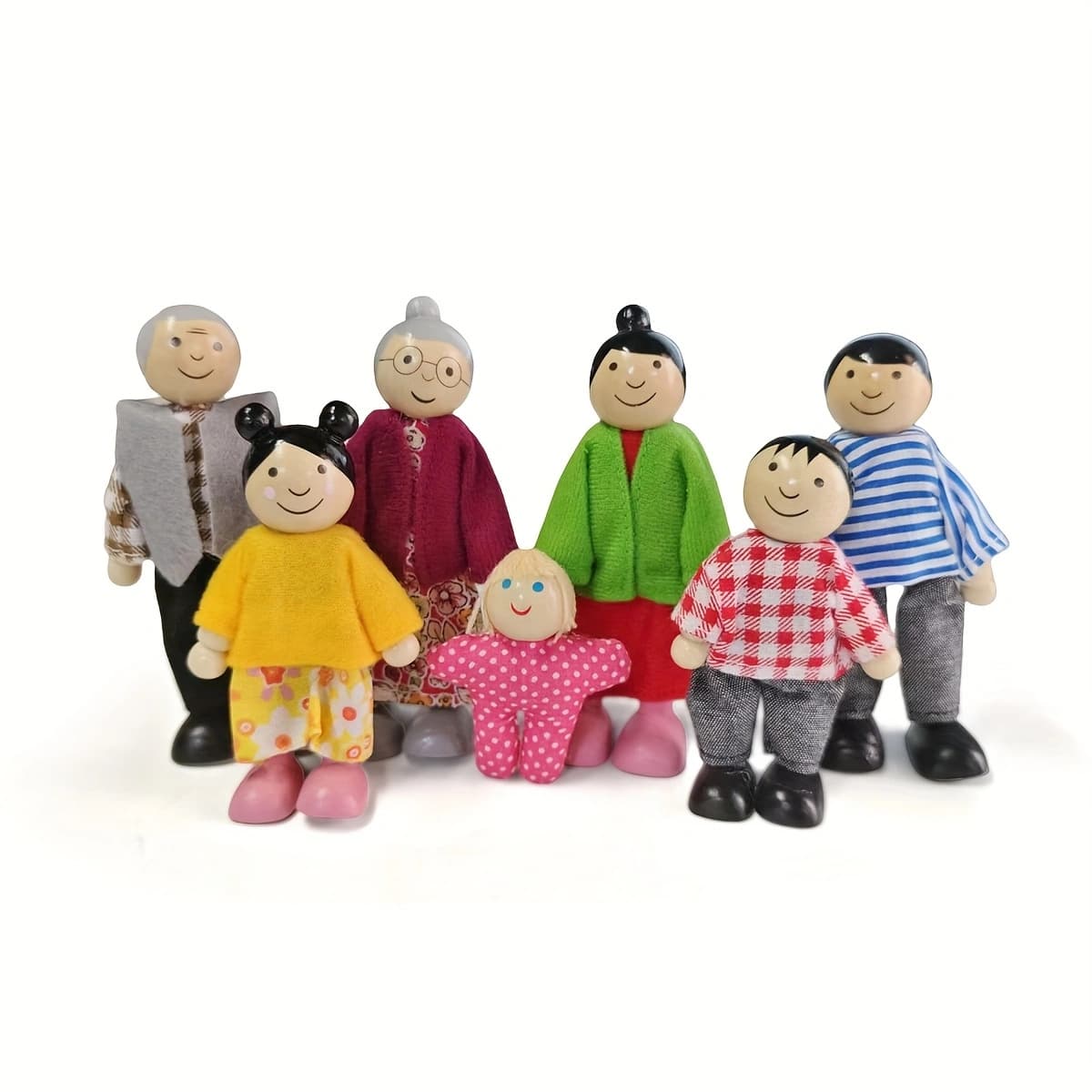 (Cross-border trading), realistic family brown cute doll 1