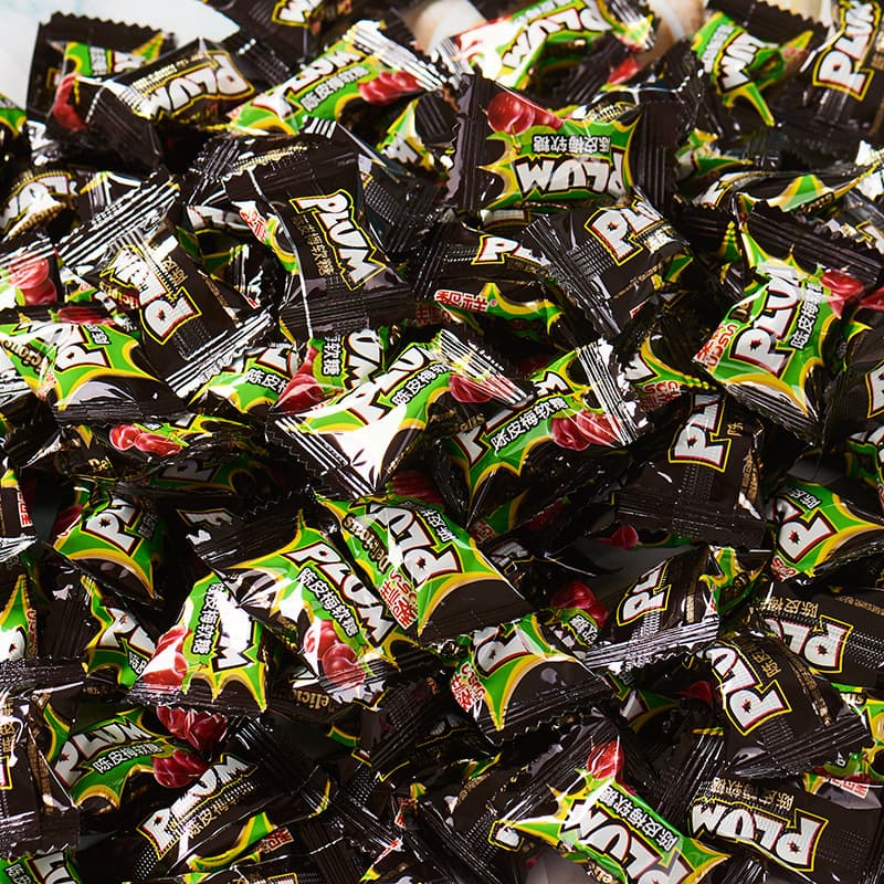 Li Xiang Chenpi Hua Mei Gummy Happy Candy Bulk Hua Mei Snacks Internet Celebrity Supermarket Snacks Snacks Independent Small Packages 2