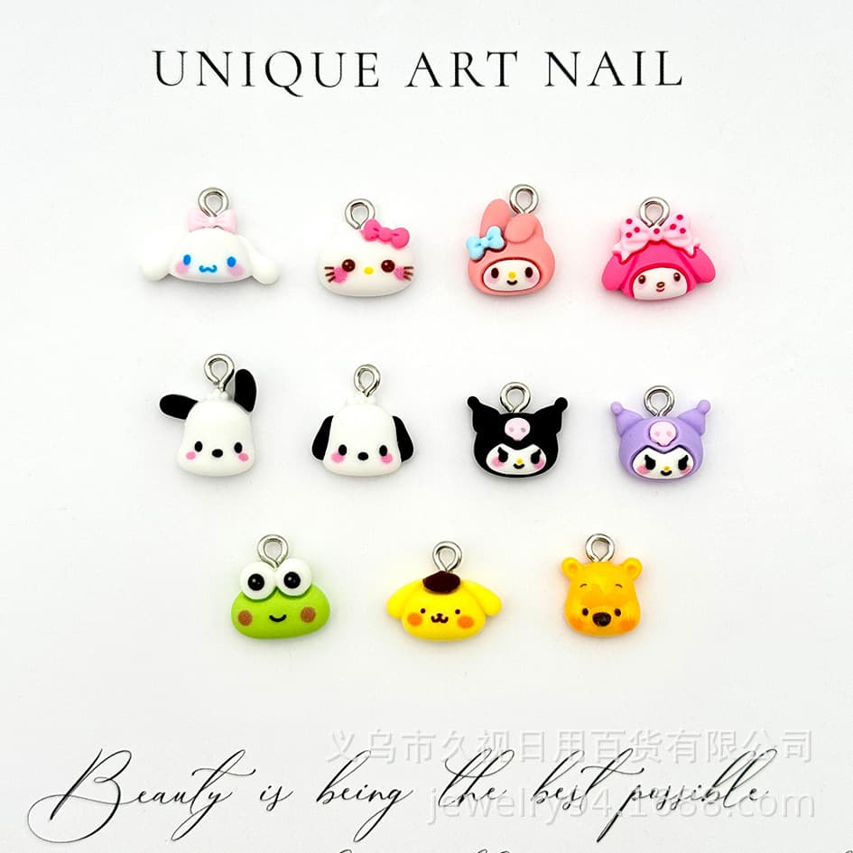 Sanrio, cartoon children's accessories, necklace, keychain, pendant, DIY 1
