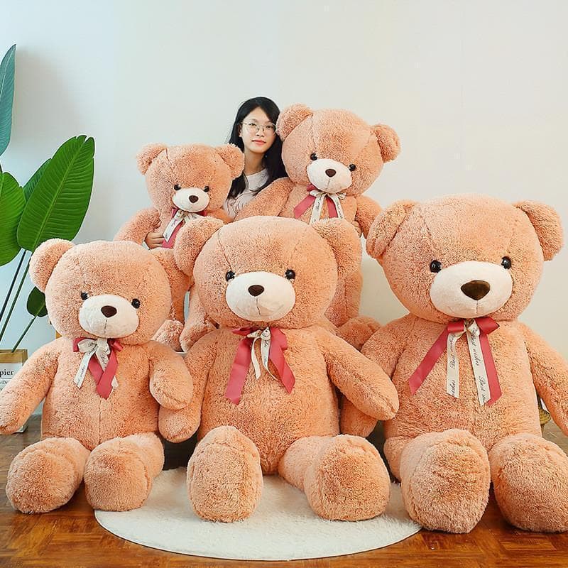 Big Bear Teddy Plu is Toy Big Bear Doll Big Baby Bear GIVE 2