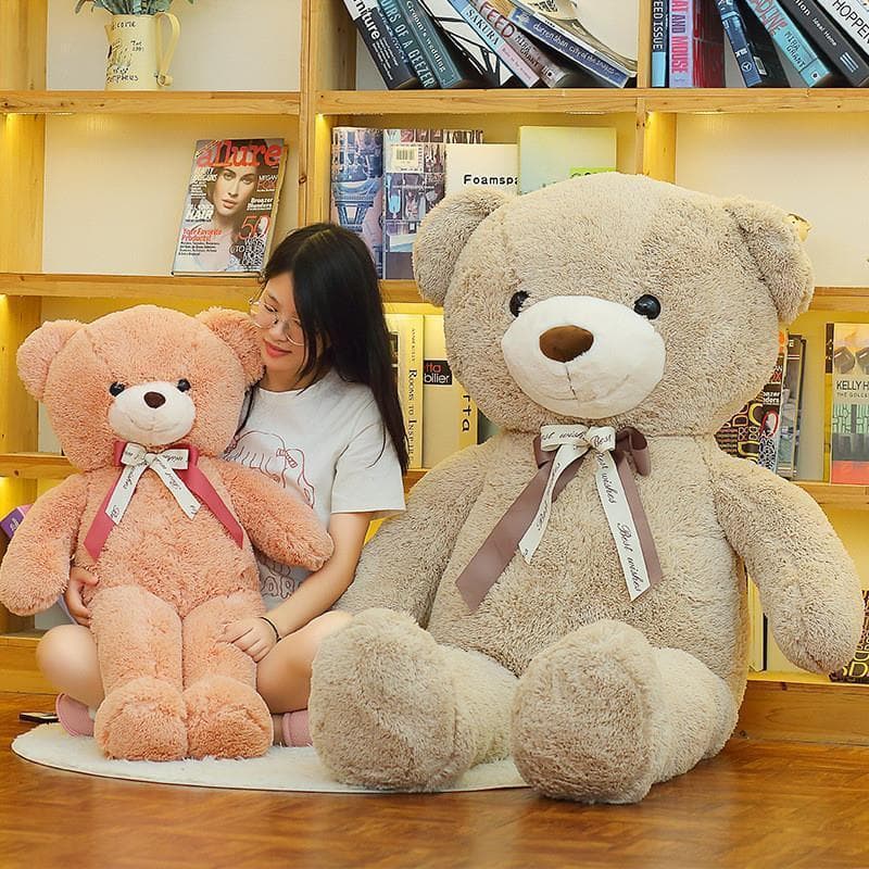 Big Bear Teddy Plu is Toy Big Bear Doll Big Baby Bear GIVE 4