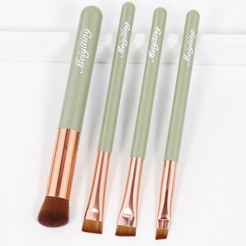 (Wholesale), handheld brush, cosmetic face blush, soft tools set 4