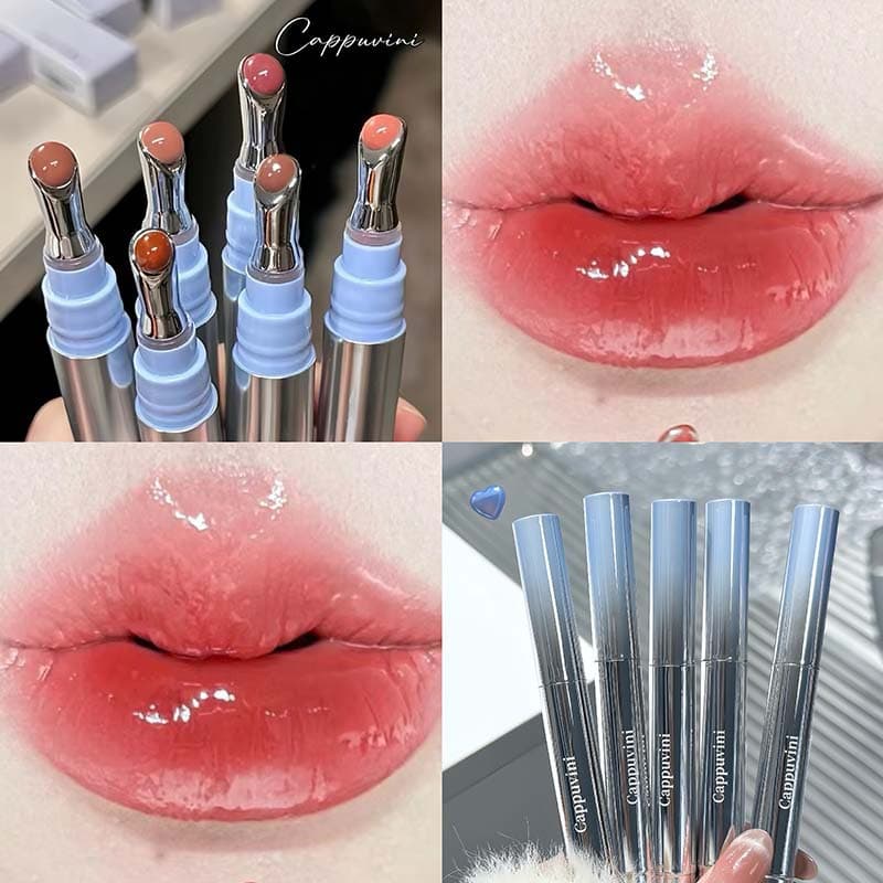 (Cross-border trading), essence, glass lip gloss, transparent lipstick, mirror effect, intense hydration 2
