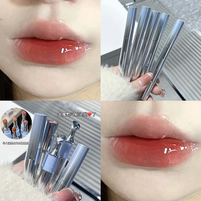 (Cross-border trading), essence, glass lip gloss, transparent lipstick, mirror effect, intense hydration 3
