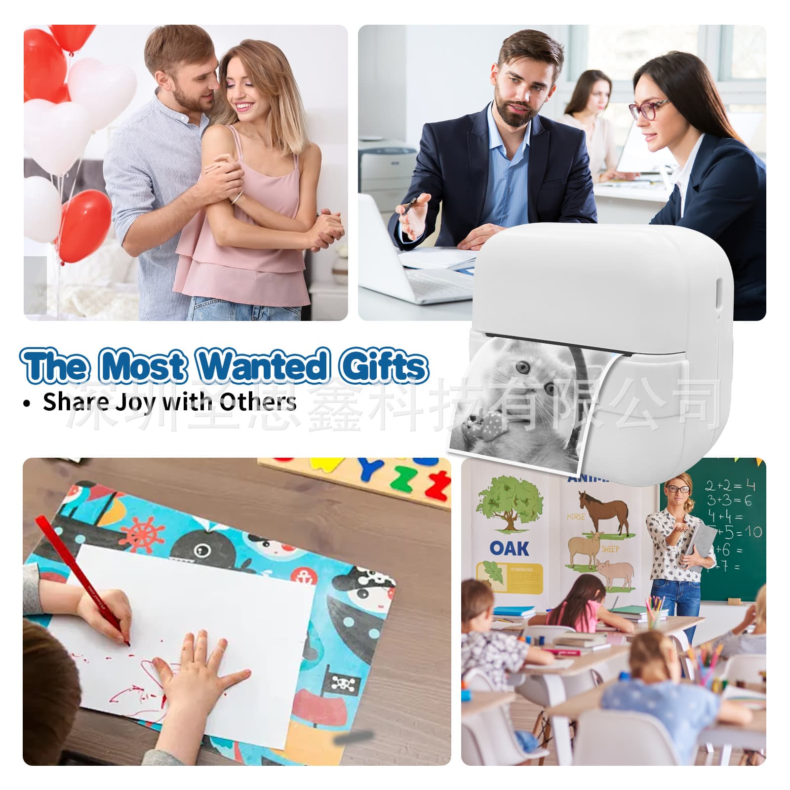 (Cross-border trading), printer, wireless handheld pocket mobile phone, photo, new collection 3