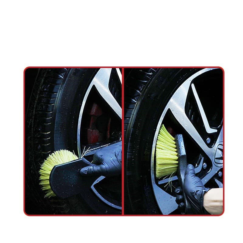 Wheel, hub, tires, soft hygienic brush for car 5