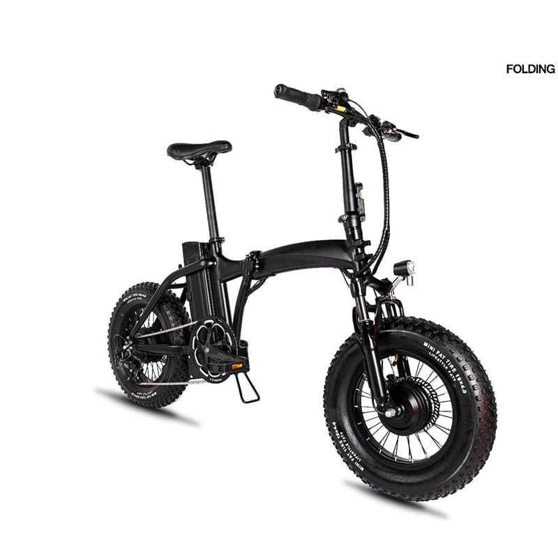 K3 Electric folding off-road mountain foldable bike for cycling 4