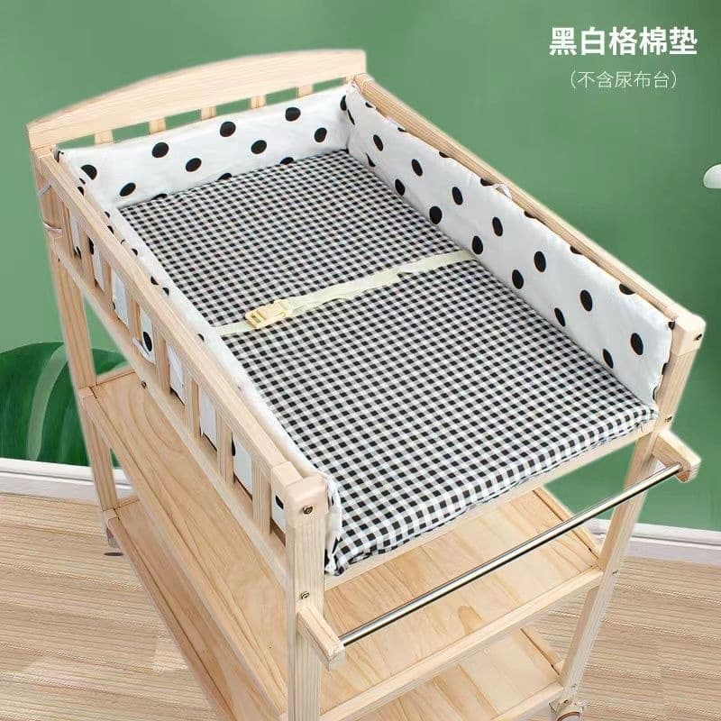 Cotton diaper table, children's detachable pillow, collision protection, color 2