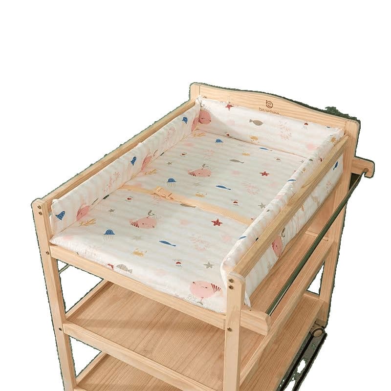 Cotton diaper table, children's detachable pillow, collision protection, color 4