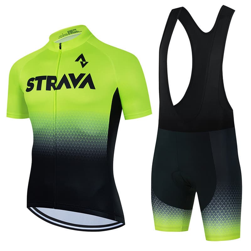 (Cross-border trading), summer jersey, set, mountain bike, suspenders, shorts, absorbs sweat and smell 2