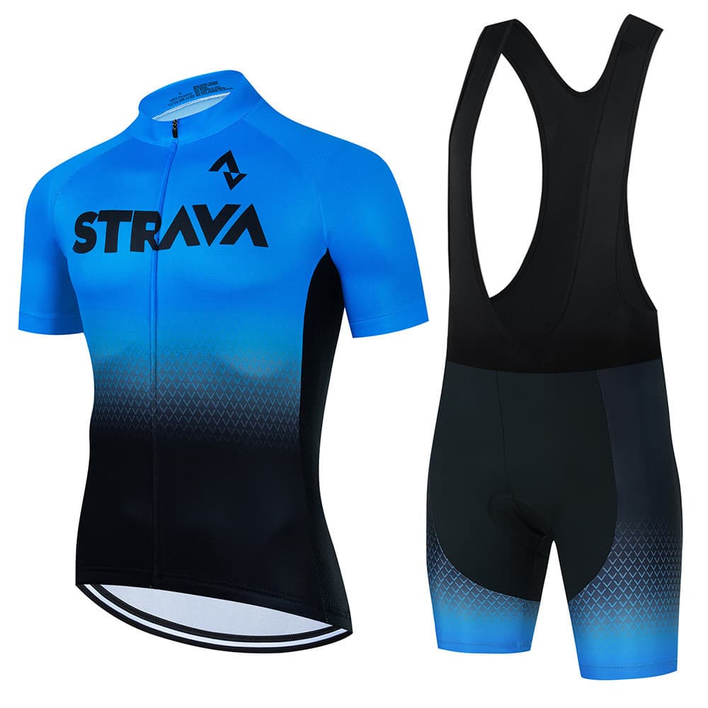 (Cross-border trading), summer jersey, set, mountain bike, suspenders, shorts, absorbs sweat and smell 3