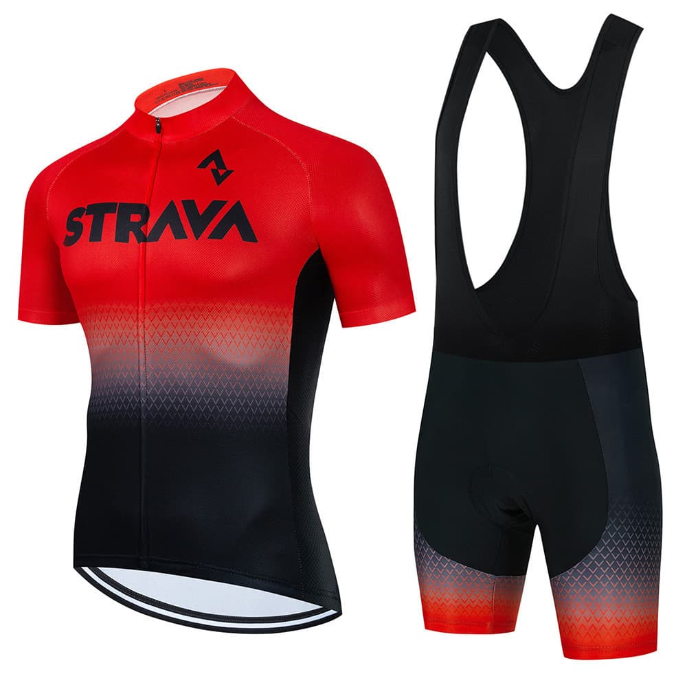 (Cross-border trading), summer jersey, set, mountain bike, suspenders, shorts, absorbs sweat and smell 4