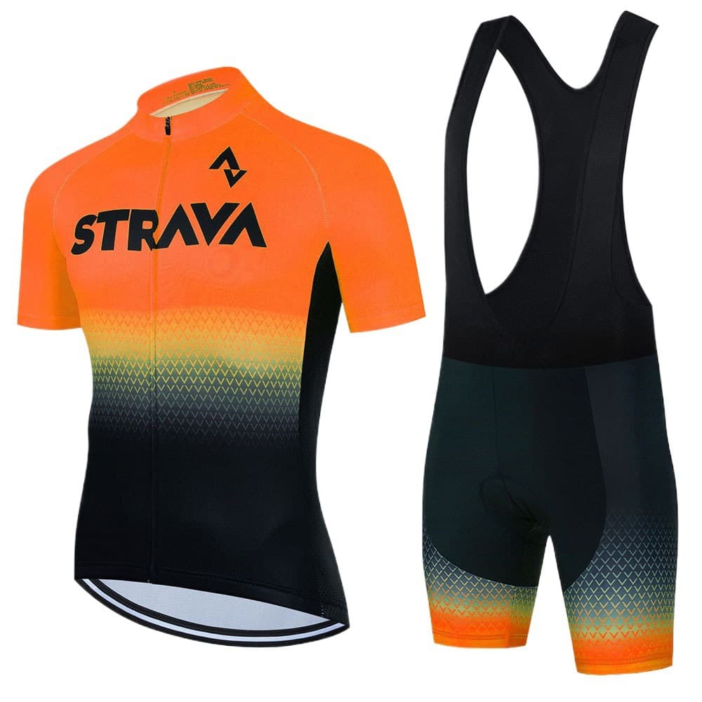 (Cross-border trading), summer jersey, set, mountain bike, suspenders, shorts, absorbs sweat and smell 5