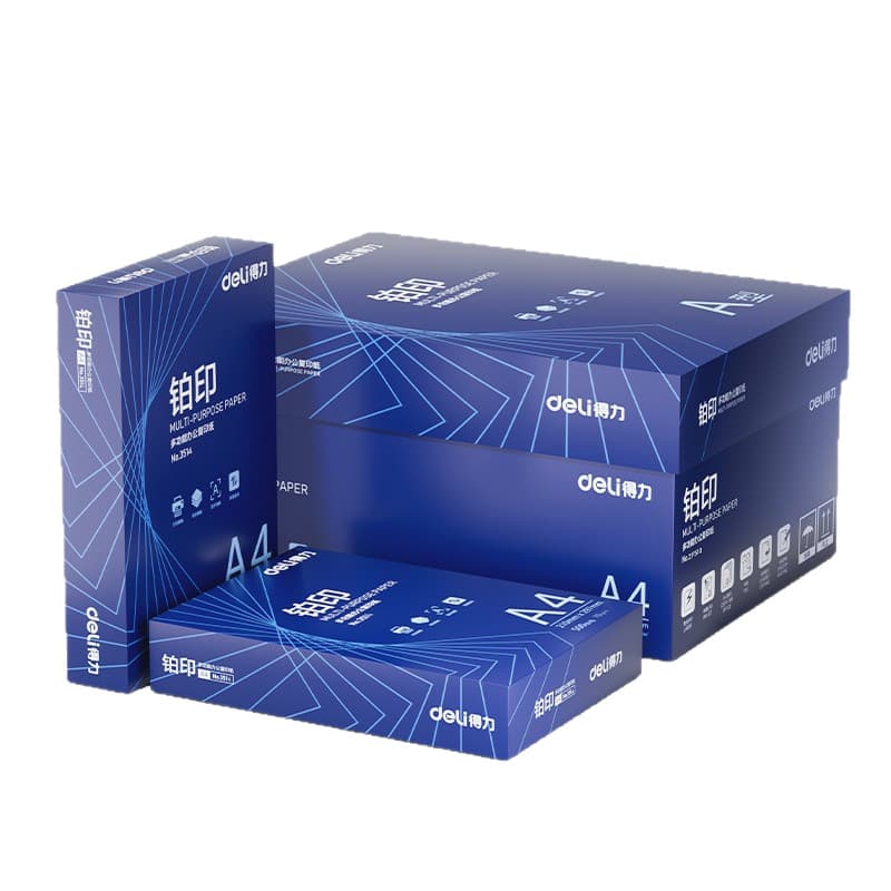 Platinum printing a4 copy paper A4 paper 70g75g80g printing a3 white paper draft paper double-sided whole box wholesale 5