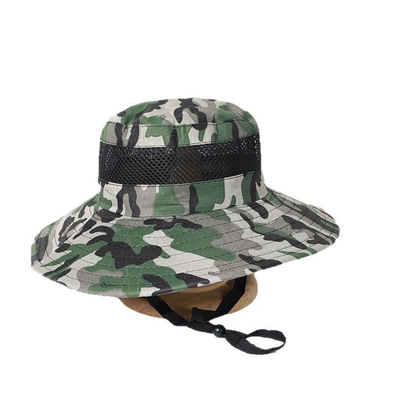 Summer travel camouflage hat solar-powered, UV protection, sun protection 5