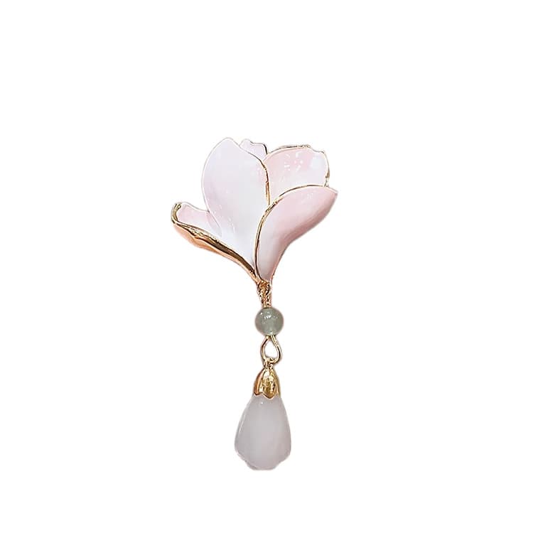 Classic brooch, accessory, cheongsam lapel pin, pin, orchid, Chinese style, high-quality style 5