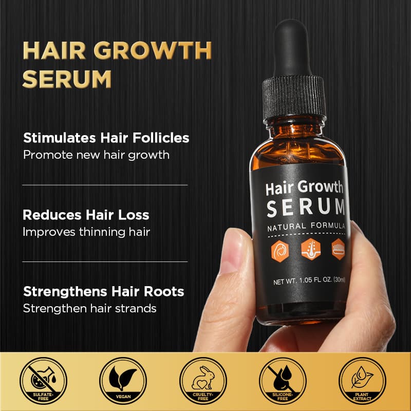 Cross-border spot promote growth and prevent hair loss essential oil growth hair root nutrition solution Hair Growth Serum 4