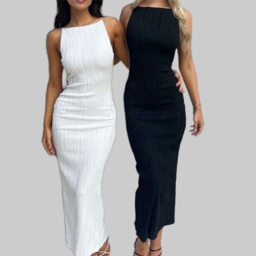 (Cross-border trading), summer spring fashionable long skirt sleevless, fitted dress, European style 1