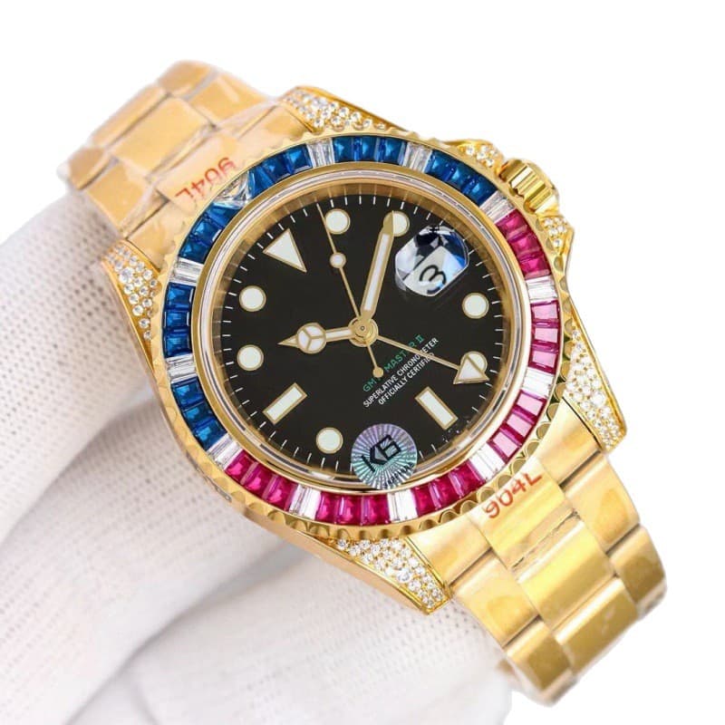 (Cross-border trading), watch, men's mechanical fashionable steel belt stainless steel, fully automatic 5