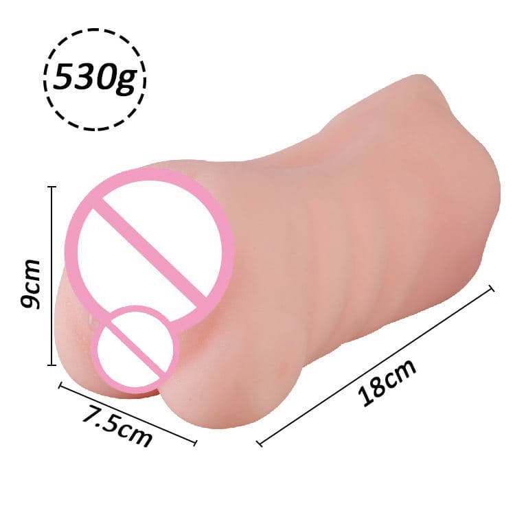 Manufacturer Supply Faire Vagus Nerve Artificial Pistol Masturbation Open Oral Toy Vagina Pocket Pussy 5