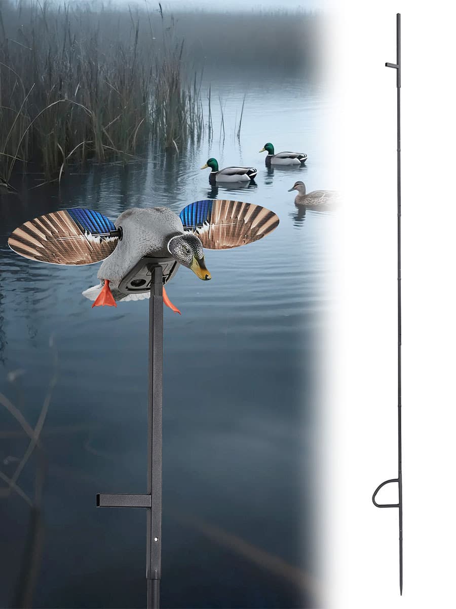 Amazon's new outdoor duck hunting bracket outdoor extension pole for hunting rotating hunting bait 5