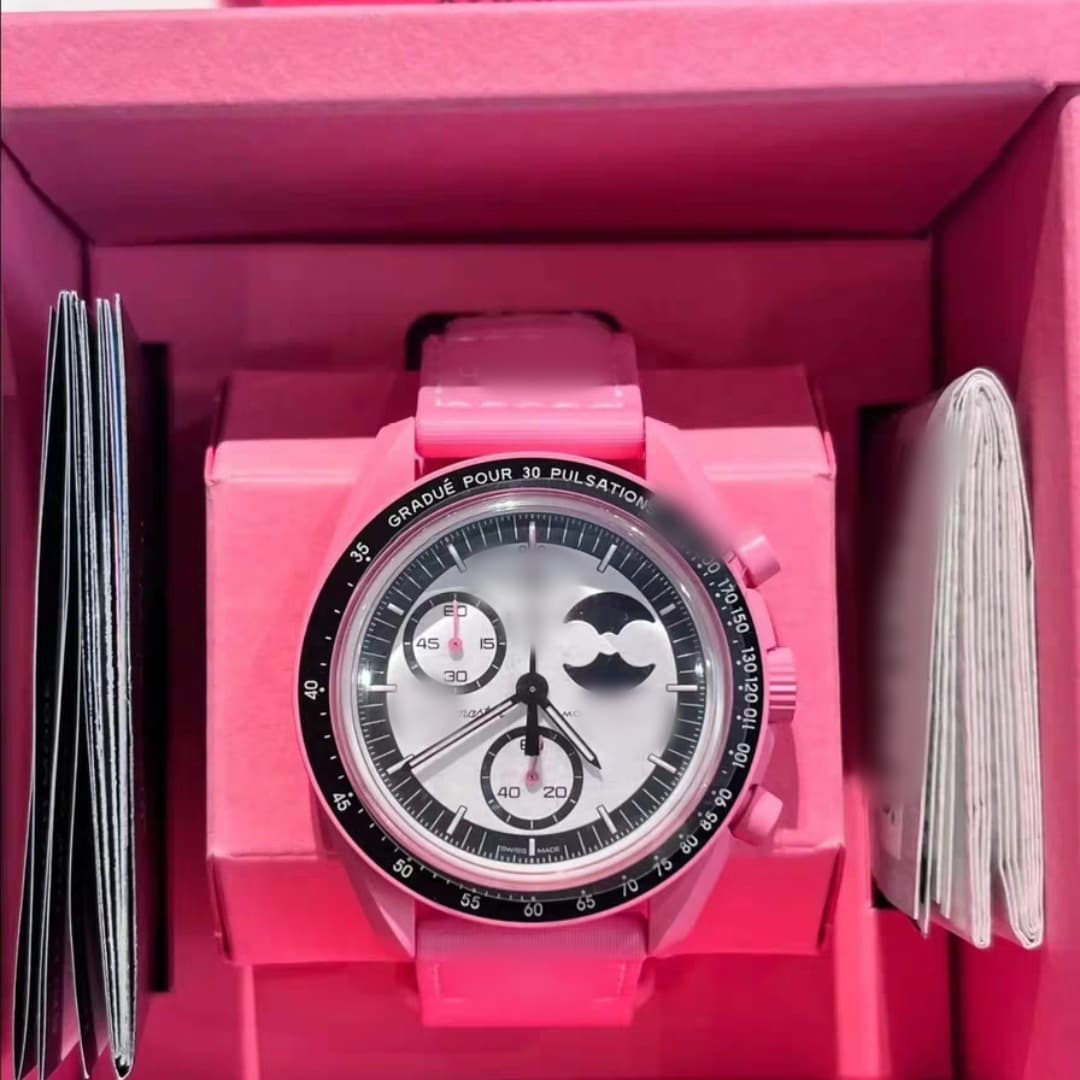 Quartz waterproof watch, brand planetary moon for men and women, light luxury style 3