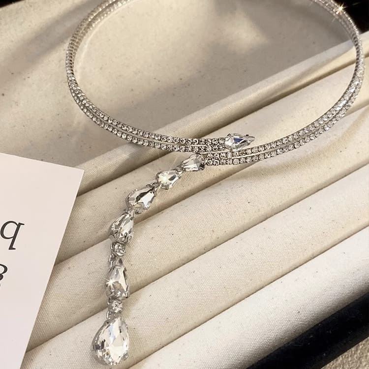 Elegant necklace for bride, chain for key bag , high-quality style 4