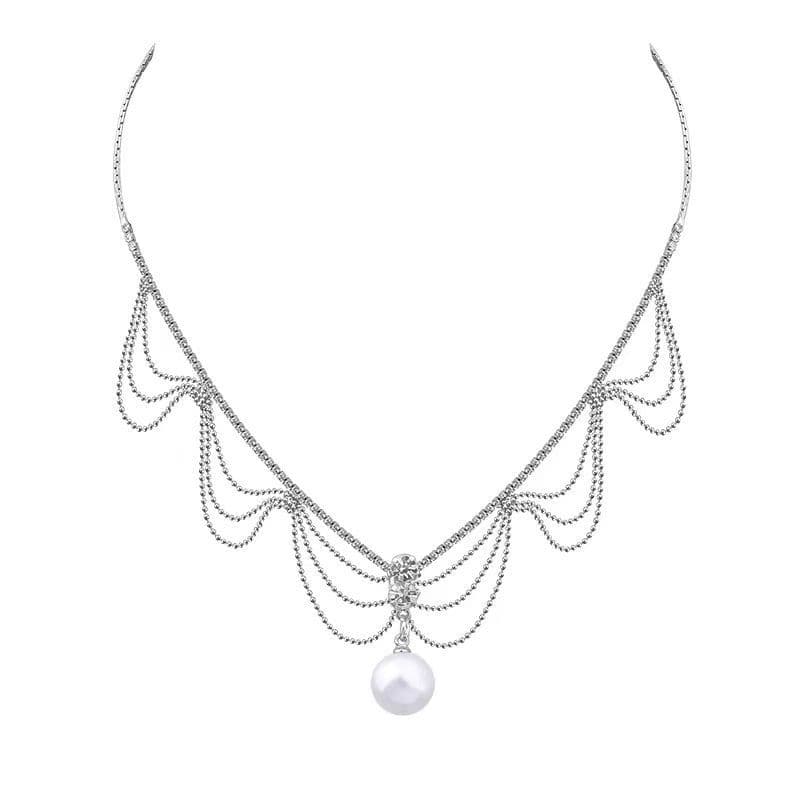 Elegant necklace for bride, chain for key bag , high-quality style 5
