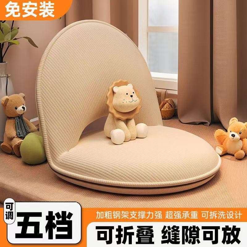 Foldable sofa for bedroom, pillow, chair, tatami
