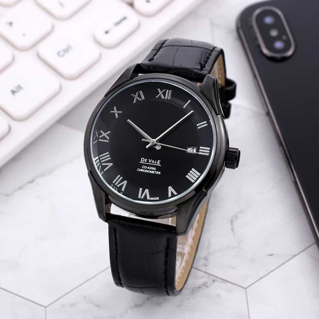 Men's classic leather belt, mechanical mechanical watch, fully automatic 3