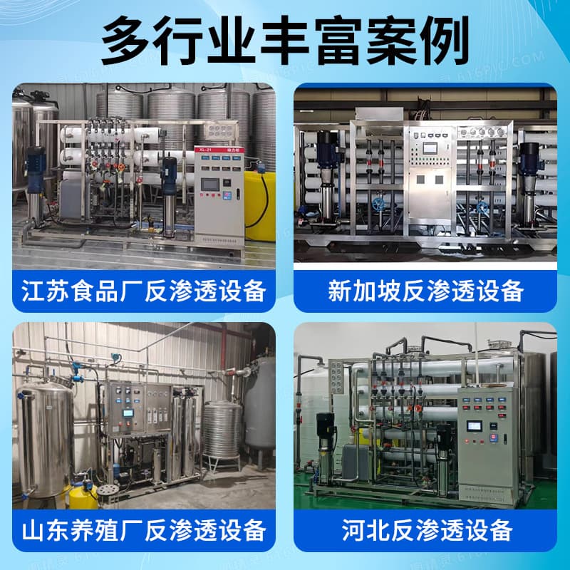 Reverse osmosis water treatment equipment Large high-purity water equipment Commercial water purifier Industrial deionized pure water equipment 4