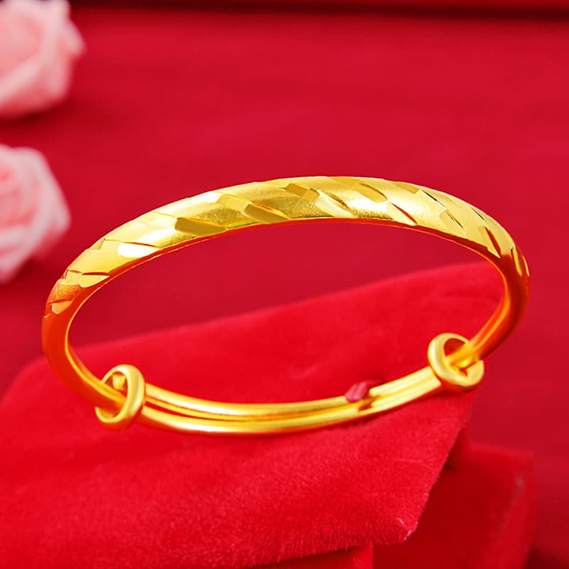 Long-Lasting Gold Dragon & Phoenix Bracelet - Luxury 4