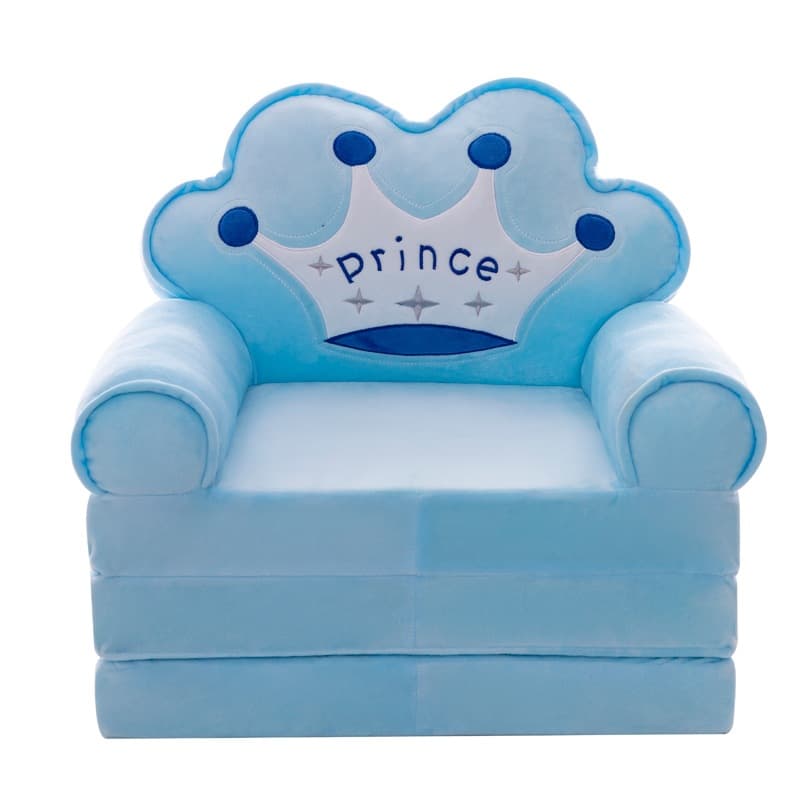 Cartoon children's folding sofa for kindergarten, long chair for boys and girls 5
