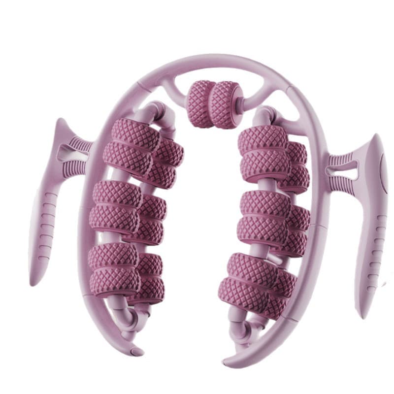 26-wheel leg massager ring leg clamp roller leg beauty device calf muscle relaxation massage equipment yoga wheel 5
