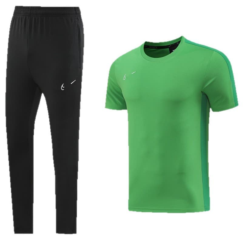(Cross-border trading), trousers for leisure for training, football set, sports football uniform for gym, with short sleeve, for running 5