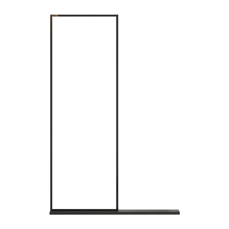 Shower room semi -partition bathroom glass door bathroom dry wet separation bathroom screen screenless frame bath screen shower room 5