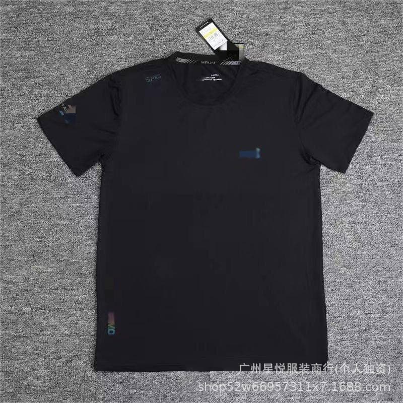 (Cross-border trading), summer sports quick dry silk travel light and thin casual T-shirt for training for gym, for running, plus size, with short sleeve 2