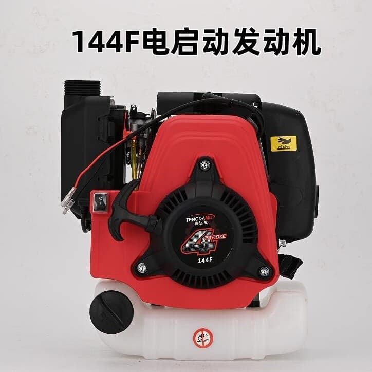 Directly supplied from the manufacturer, 144F electric start four-stroke gasoline outboard micro tiller ground drilling rig starts the engine with one click 2