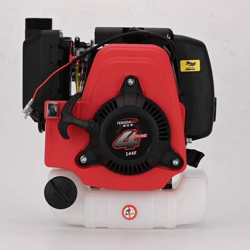 Directly supplied from the manufacturer, 144F electric start four-stroke gasoline outboard micro tiller ground drilling rig starts the engine with one click 5