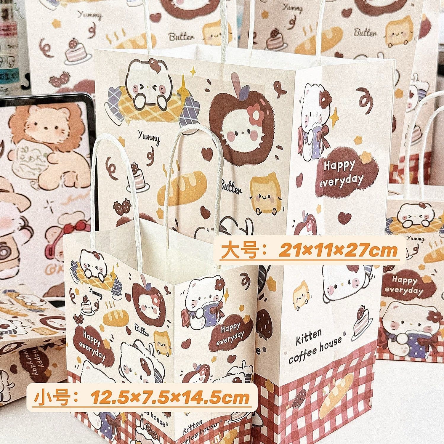 Hello kitty, cute cartoon capacious leather high quality pillow, Birthday gift 3