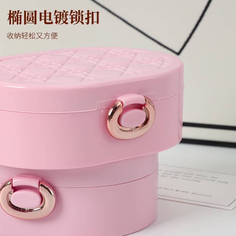 High-end accessory, earrings, ring, necklace, jewelry, storage system, handheld storage box for traveling 4