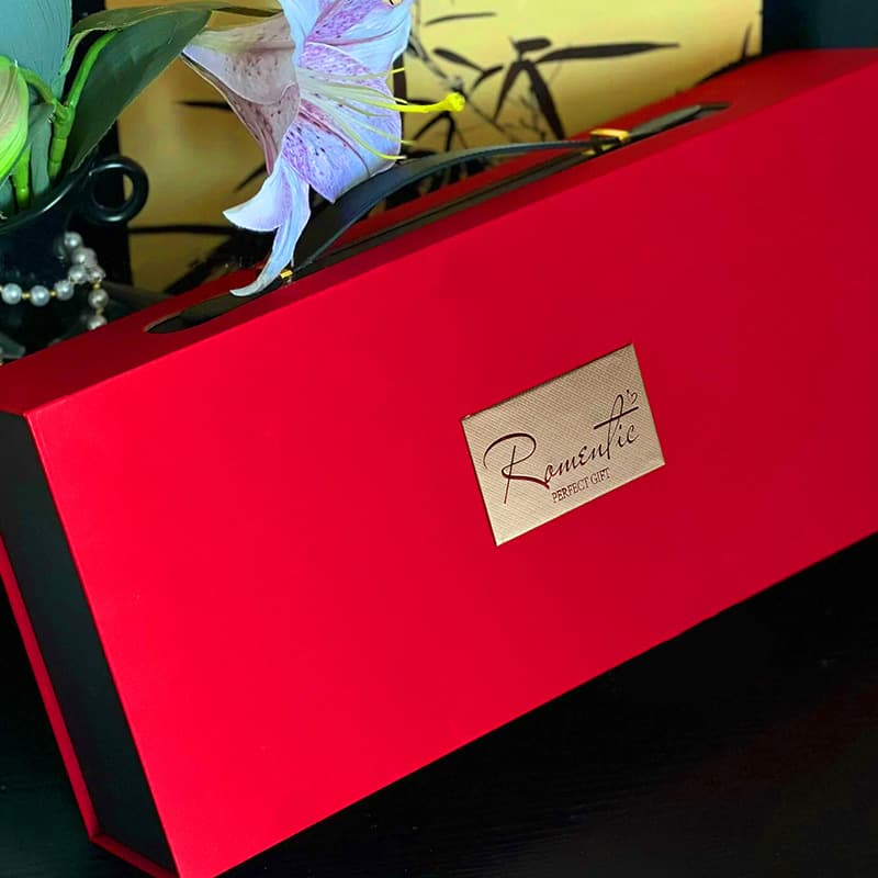 Xiaohongshu's same style wedding candy box, wedding paper box, high-end companion gift box, engagement business portable gift box 6